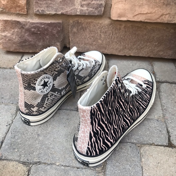Converse Chuck 70 High Top Animal Zebra Leopard - Picture 4 of 8